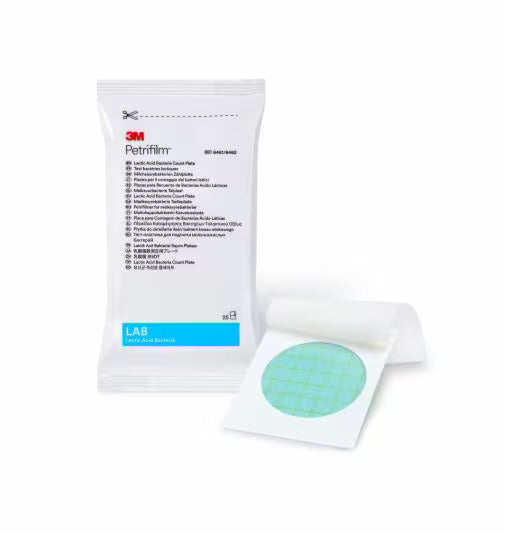 3M 6461/6462 PETRIFILM LACTIC ACID BACTERIA (LAB), 50 OR 500 PLATES/BOX
