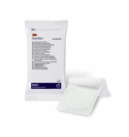 3M NEOGEN 6478/6479 PETRIFILM RAPID AEROBIC COUNT, 50 OR 500 PLATES/BOX