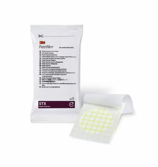 3M NEOGEN 6490/6491 PETRIFILM STAPH PLATE, 50 OR 500 Plates/BOX