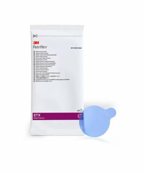 3M NEOGEN 6492/6493 PETRIFILM STAPH EXPRESS DISK, 20 OR 100 Plates/Box
