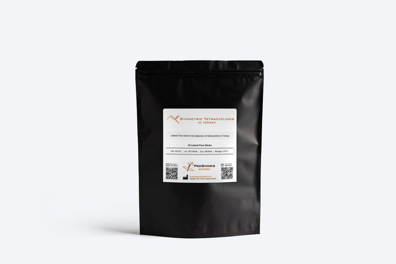 Prognosis Biotech Symmetric Tetracyclines in Honey - Tetracyclines in honey LFD Test Kit - Acorn Scientific