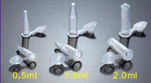 VWR U10025-738 Microcentrifuge Tubes w/ Caps