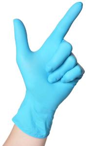 VWR A112-3386 SilkSkin® Nitrile Examination Gloves, Large, 2400mm, 100 per case