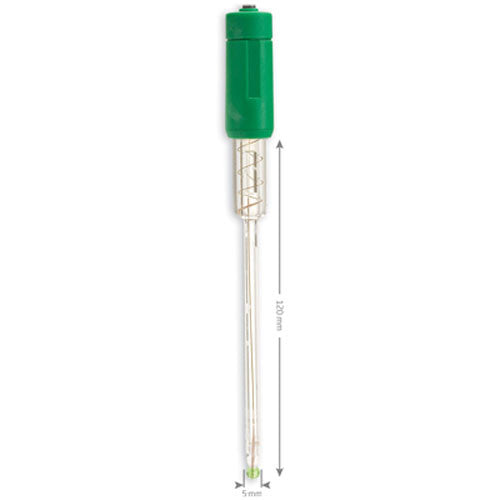 HI 1330B  Combination pH Electrode for Vials and Test Tubes BNC Connection - Acorn Scientific