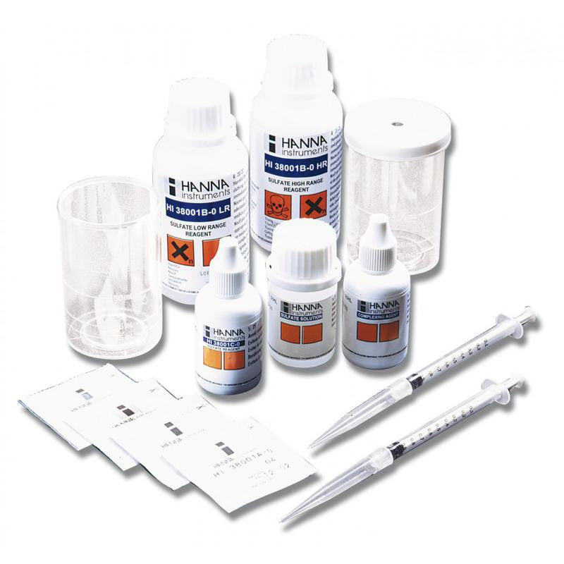 HI 38001-10 - Reagents for CTK Sulfate LR / HR - Acorn Scientific