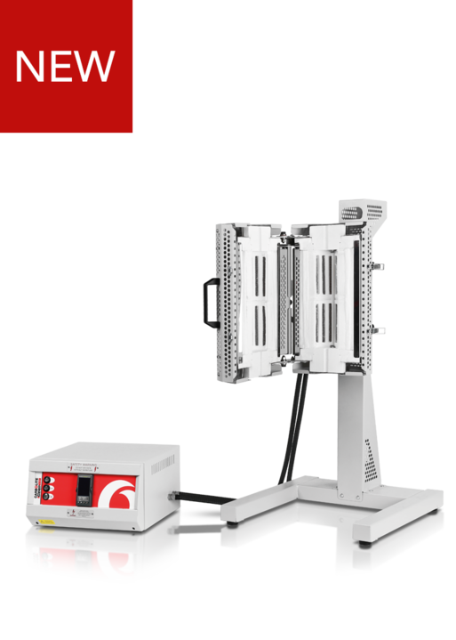 Carbolite Compact Vertical Split Tube Furnace - EVT/EVZ