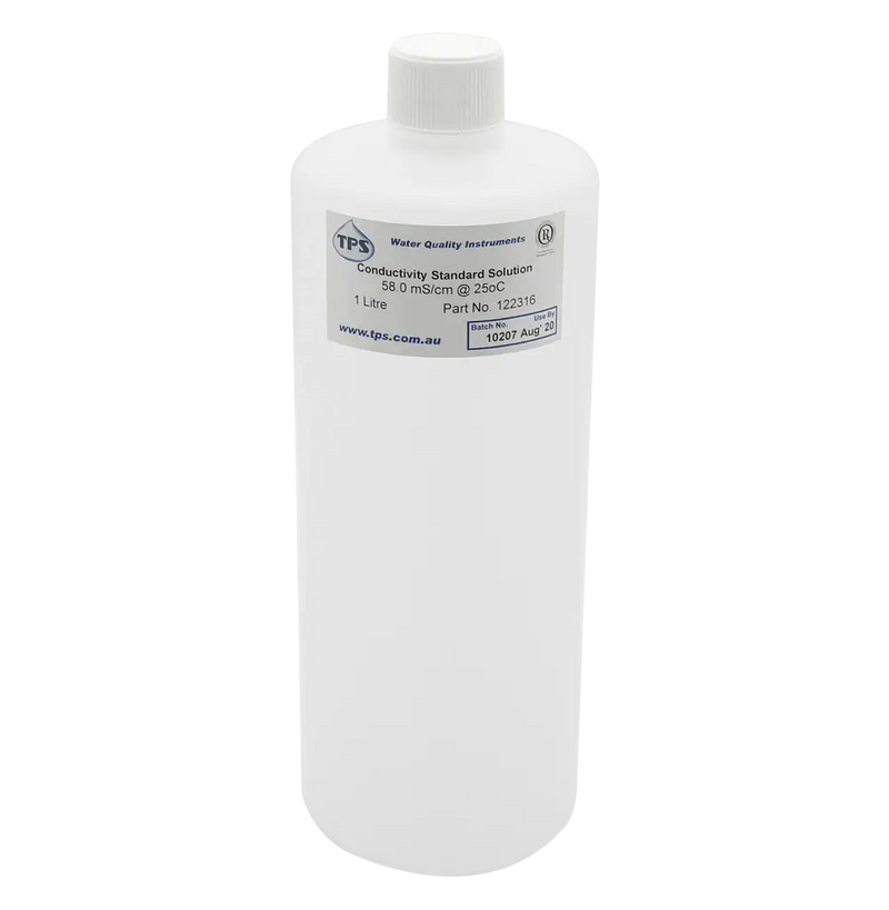 TPS Conductivity Standard, 58.0 mS/cm, 1 Litre