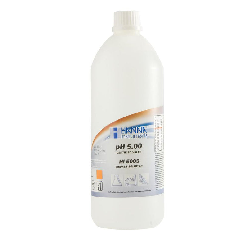 HI 5005-01 - 5.00 pH@25°C - 1000ml - Acorn Scientific