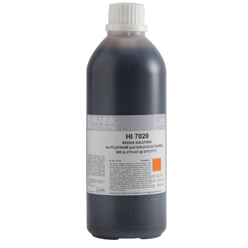 HI 7020L - 200-275mV ORP Test Solution - 500ml - Acorn Scientific