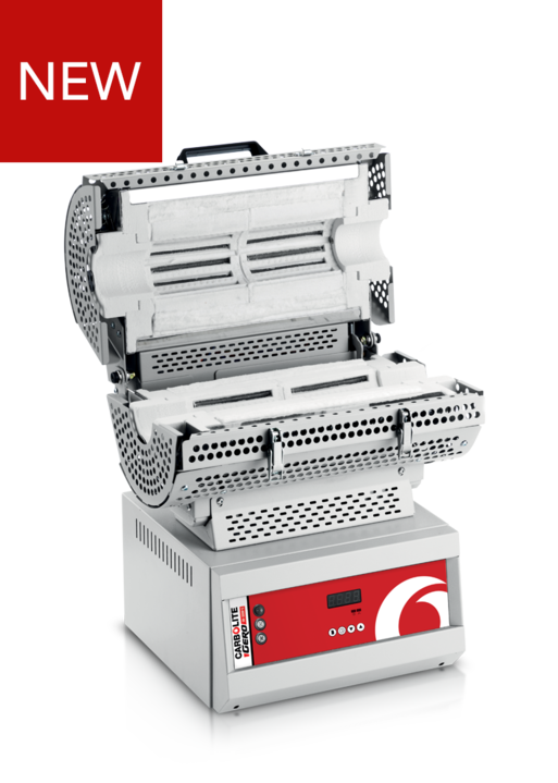 Carbolite Compact Horizontal Split Tube Furnace - EST/EZS