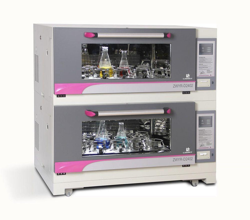 LABWIT ZWYR-D2402 Premium Double Stackable Shaking Incubators