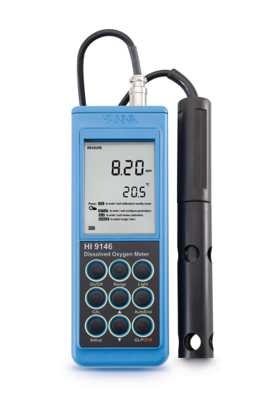 HANNA HI9146-04 Portable Dissolved Oxygen Meter