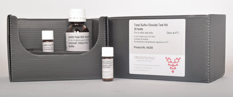 VINTESSENTIAL 4A200 Total Sulphur Dioxide 30 Test Kit for Spectrophotometers