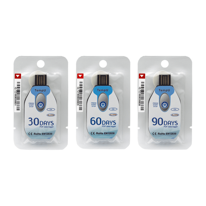 TZone Digital TempU02 Single -use USB temperature logger