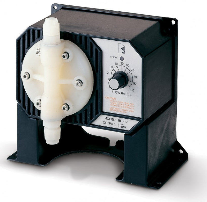 BL7 Black Stone Dosing Pump 7.6 lph 3 bar - Acorn Scientific