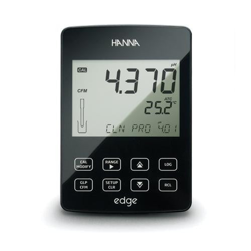 HANNA HI2020F edge™ Fullpack - pH/DO/EC/TDS/NaCl/°C Meter inkl. 3 Sonden - Acorn Scientific