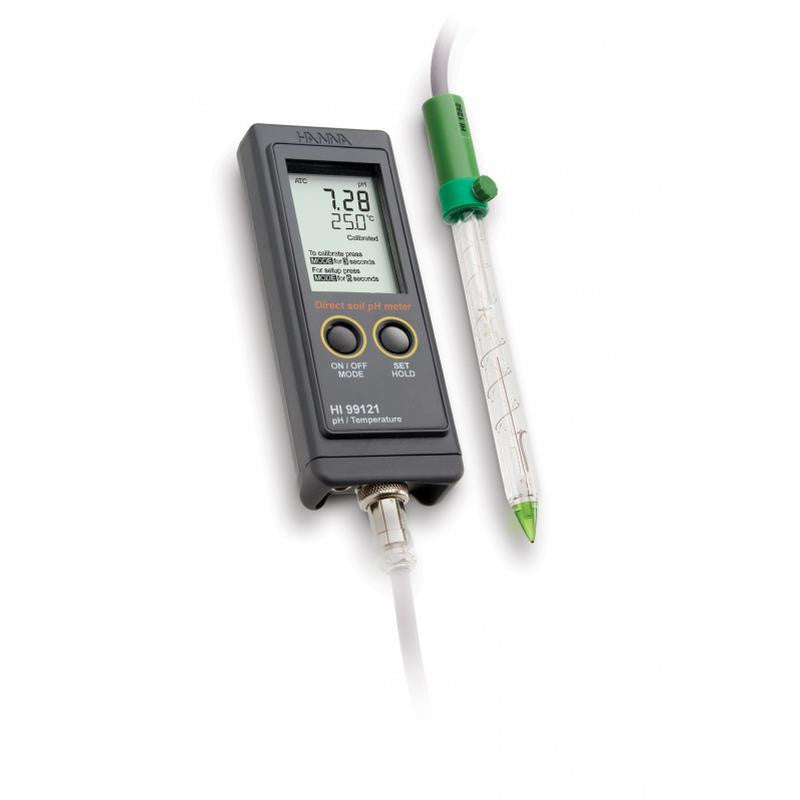 HANNA HI 99121 pH Meter Direct Soil Measurement - Acorn Scientific