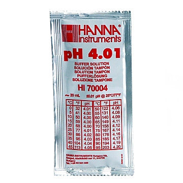 HI 70004P 4.01 pH Buffer Solution. (25) 20 mL - Acorn Scientific