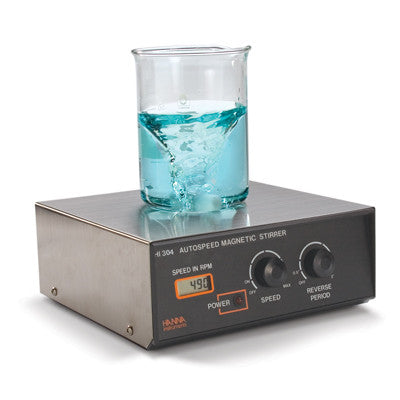 HI 304N-2 Auto-Reverse Magnetic Stirrer with Tachometer - Acorn Scientific
