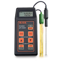 HANNA HI 8424 Portable pH/ORP Meter with ATC and HOLD feature - Acorn Scientific