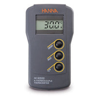 HANNA HI93530 0.1° Resolution K-Type Thermocouple Thermometer