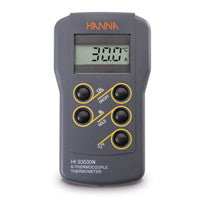 HANNA HI 93530N 0.1° Resolution K-Type Thermocouple Thermometer with CAL Button