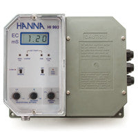HANNA HI 9931-2 Industrial Grade EC Controller with Proportional Fertilizer Dosing for Hydroponics Applic - Acorn Scientific