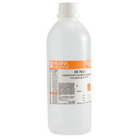 HI 7031L/C 1413 µS/cm EC Solution. 500 mL Bottle - Acorn Scientific