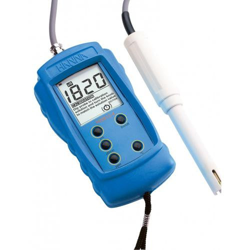 HANNA HI 9812-5 Multiparameter pH/EC/TDS/°C - EC to1990 µS/cm - Acorn Scientific