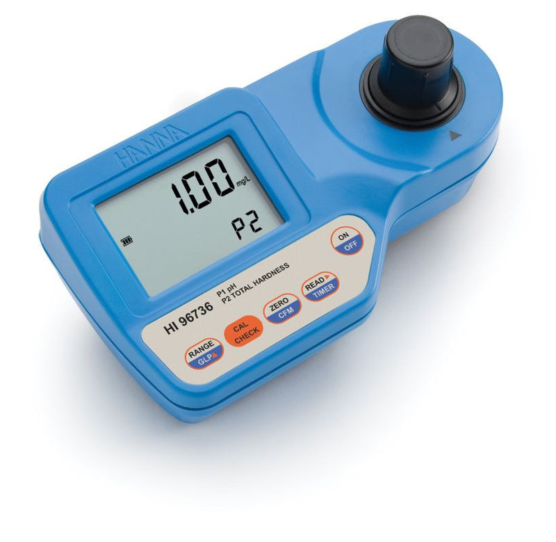 HANNA HI 96735C Hardness Total - Photometer with Cal kit & Casing - Acorn Scientific