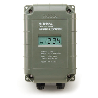 HANNA HI 8936ALN EC - Transmitter with LCD - 0 to 199.9 mS/cm