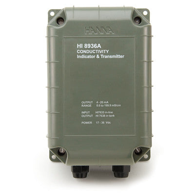 HANNA HI 8936AN EC - Transmitter - 0 to 199.9 mS/cm - Acorn Scientific