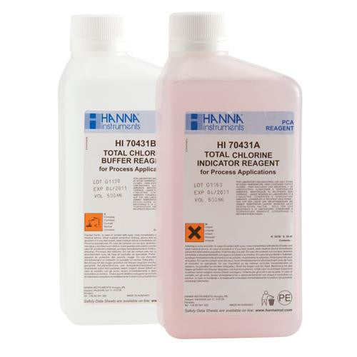 HI 70431 Total Chlorine Indicator & citrate for PCA Series - Acorn Scientific
