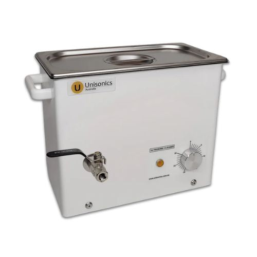 Unisonics FXP-MH Series Commercial Ultrasonic Cleaner (Mechanical Timer, With Heat) - Acorn Scientific