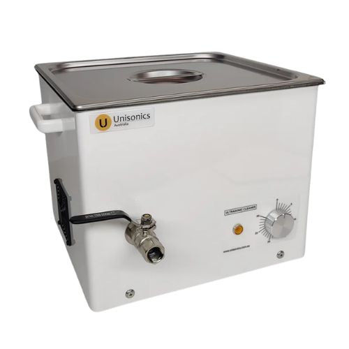 Unisonics FXP-MH Series Commercial Ultrasonic Cleaner (Mechanical Timer, With Heat) - Acorn Scientific