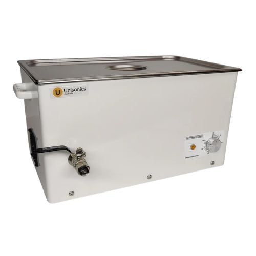 Unisonics FXP-MH Series Commercial Ultrasonic Cleaner (Mechanical Timer, With Heat) - Acorn Scientific