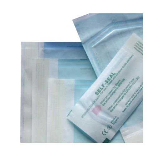 Excelsior Sterilisation Pouches, 200 Pouches/Box - Acorn Scientific