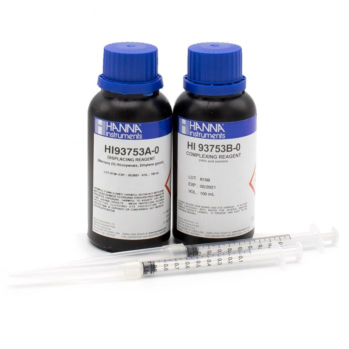 HANNA HI93753-01 Chloride Reagents (100 tests)