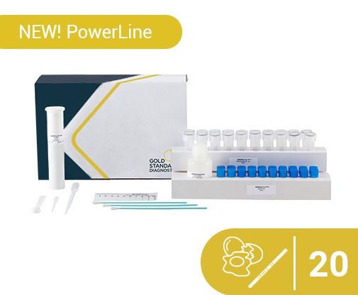 Gold Standard Diagnostics SENSIStrip Egg Protein PowerLine - Acorn Scientific