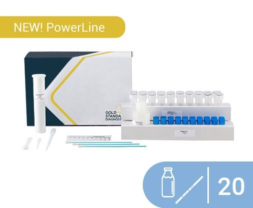 Gold Standard Diagnostics SENSIStrip Milk PowerLine - Acorn Scientific