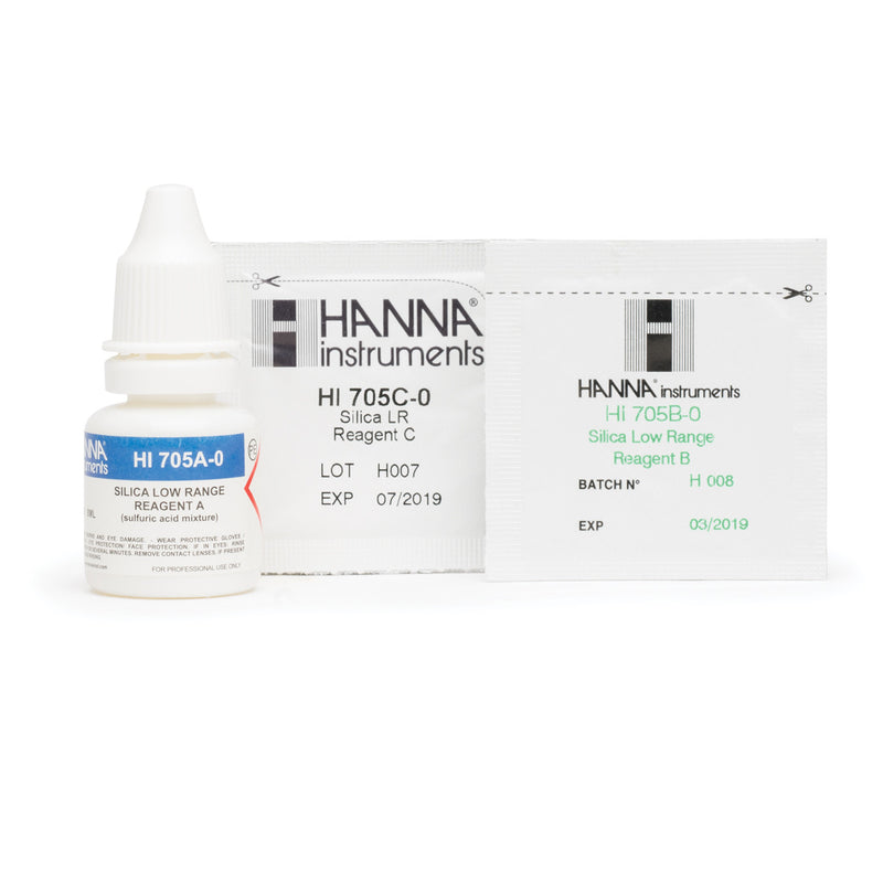 HANNA HI705-25 Silica Low Range Checker® Reagents (25 Tests)