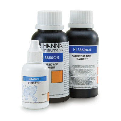 HI 3850-100 - Reagent Kit HI 3850-100  Ascorbic Acid (C6H8O6) - Acorn Scientific