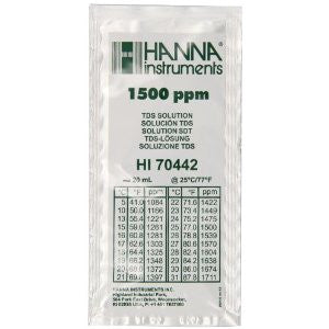 HI 70442P - 1500 mg/l (ppm) TDS@25°C - 25x20ml - Acorn Scientific