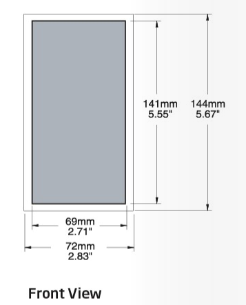 HANNA HI 8711 Panel Mounted pH Analog Controller with Dual Setpoint - with 4 to 20mA