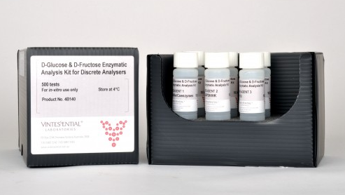 VINTESSENTIAL 4B140 D-Glucose & D-Fructose Enymatic Analyses Kit for Discrete Analysers