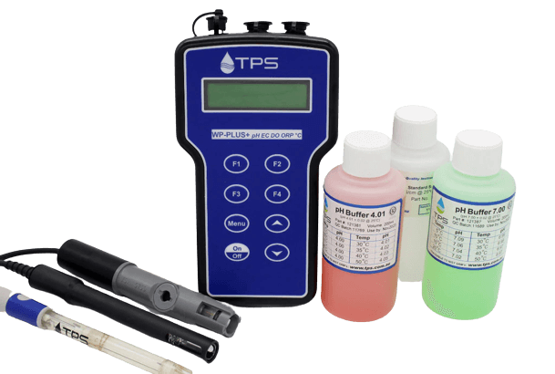 TPS WPPLS001 WP-Plus | Waterproof pH , Conductivity, Dissolved Oxygen Temperature 1m Kit Including Sensors