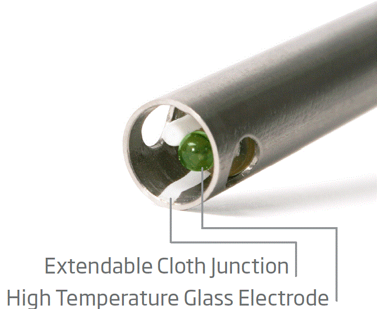 FC214D  - Foodcare pH-Elektrode bis 105°C - Titan body / Gel - Acorn Scientific