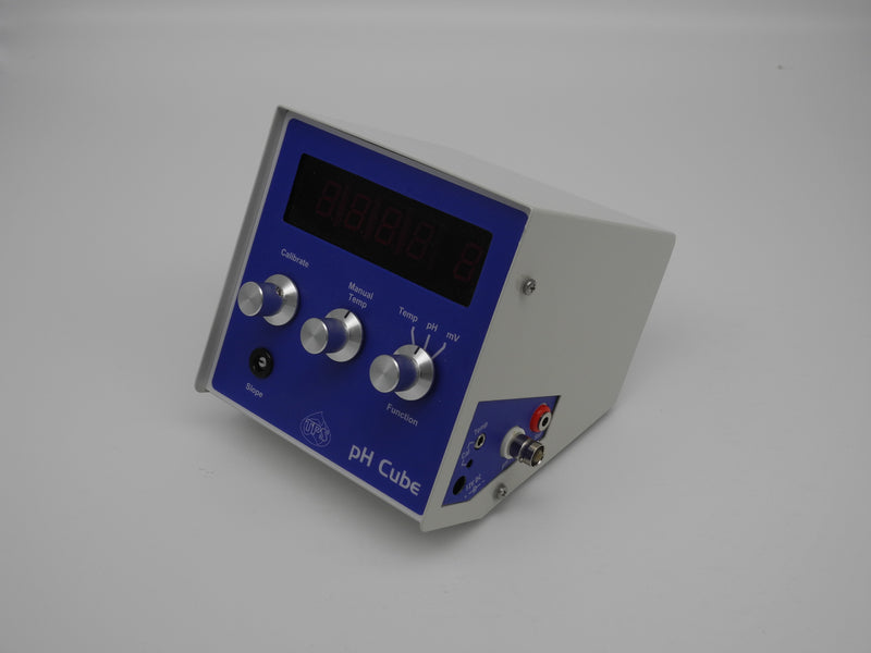 TPS 121122/SIL pH Cube | pH-mV-Temp Meter with pH & Temp sensors