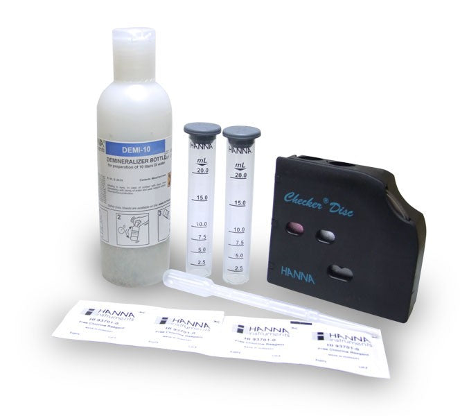 HANNA HI 38018  Free Chlorine Test Kit