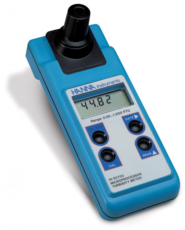 HANNA HI 93703  Portable Logging Turbidity Meter ISO Compliant - Acorn Scientific